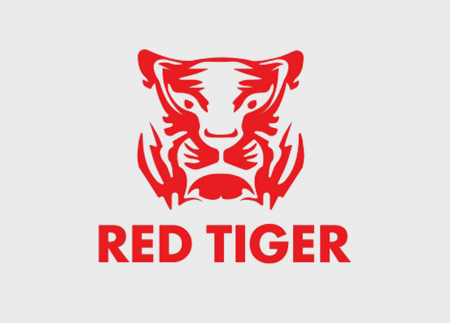red tiger gaming logo